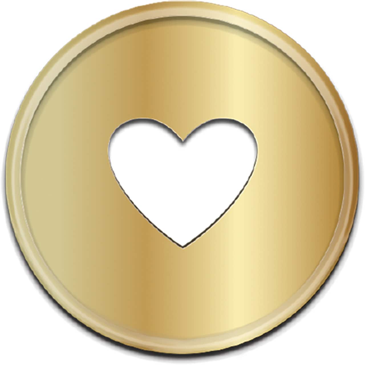 The Happy Planner® Classic Metal Discs, Gold